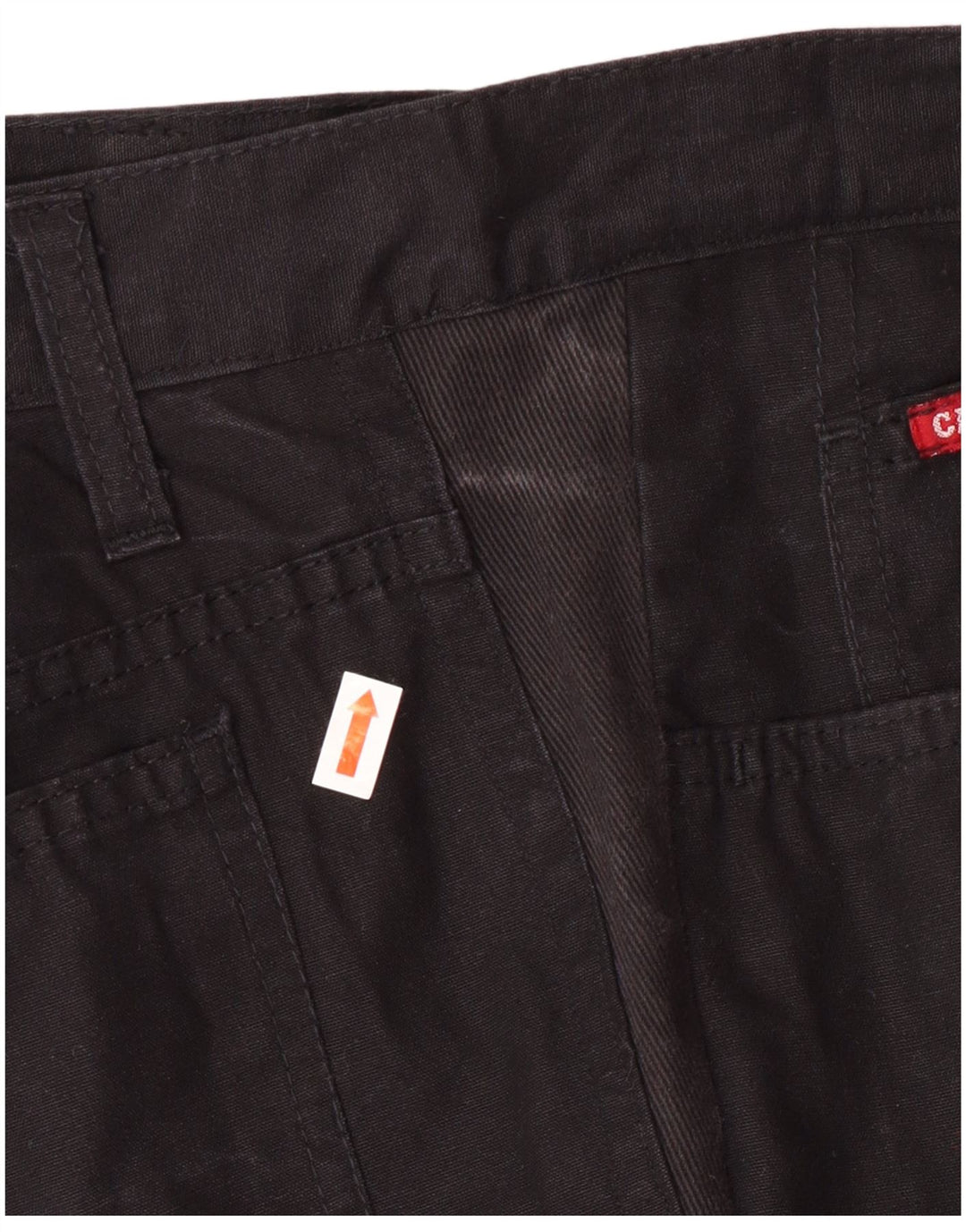 Pantaloni casual dritti da uomo Carrera W35 L28 cotone nero