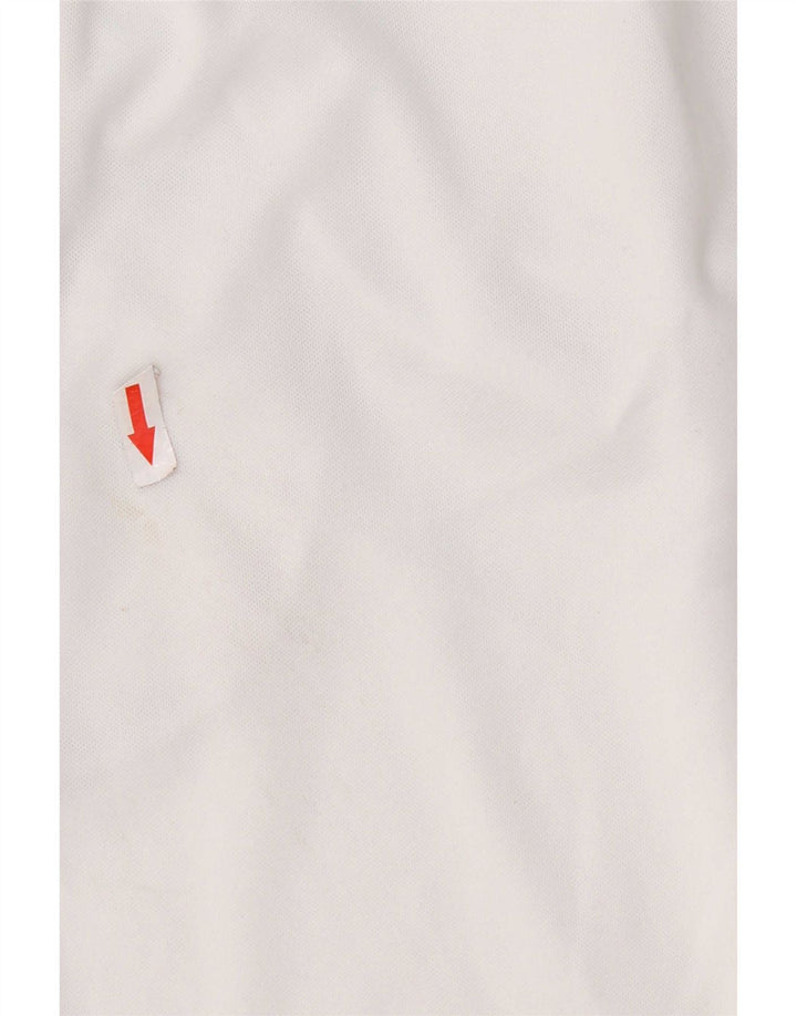 Pantaloncini sportivi Adidas Climalite da uomo grandi in poliestere bianco