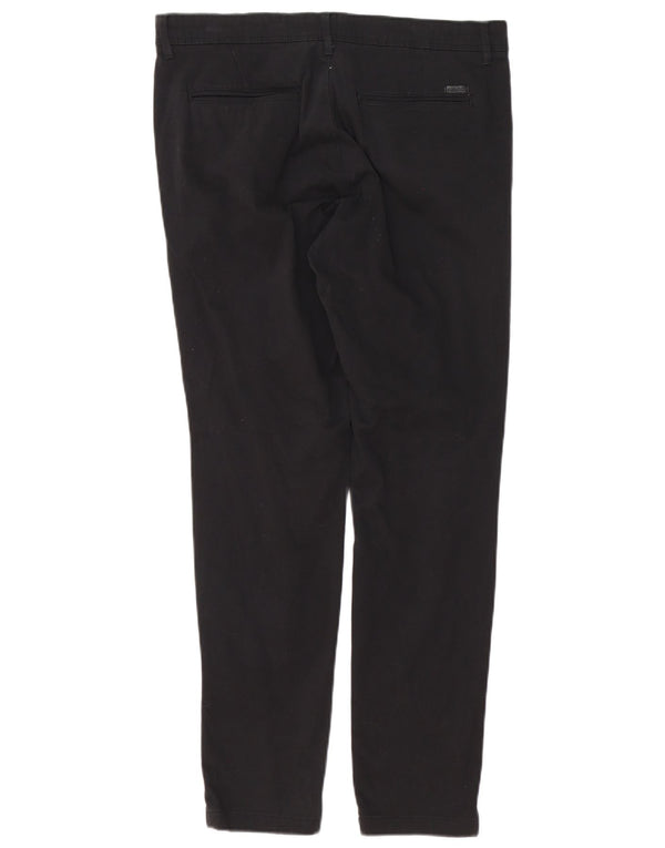 Pantaloni chino skinny da uomo Jack & Jones W34 L32 cotone nero