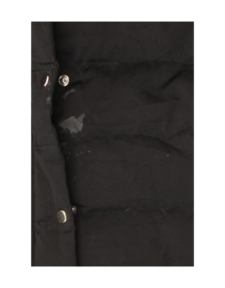 Giacca imbottita da donna Zara UK 10 piccola in nylon nero