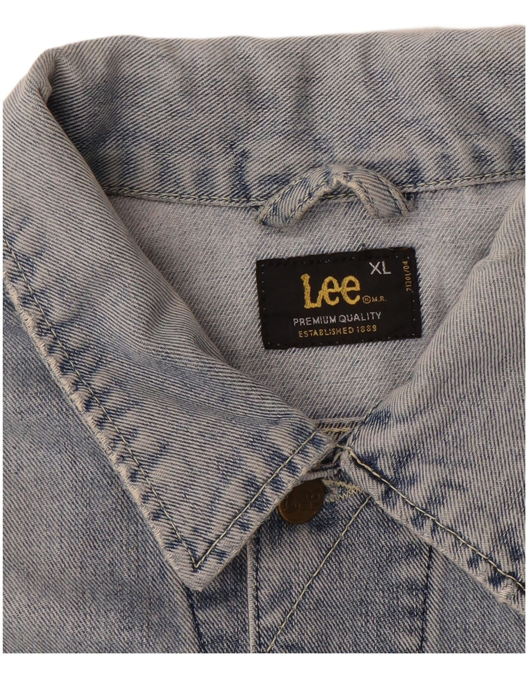 Giacca di jeans da uomo LEE UK 42 XL Blu