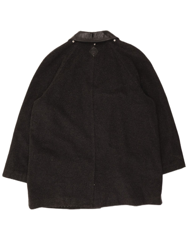 Giacca utility da uomo Iceberg IT 52 XL Lana vergine a righe grigie classica