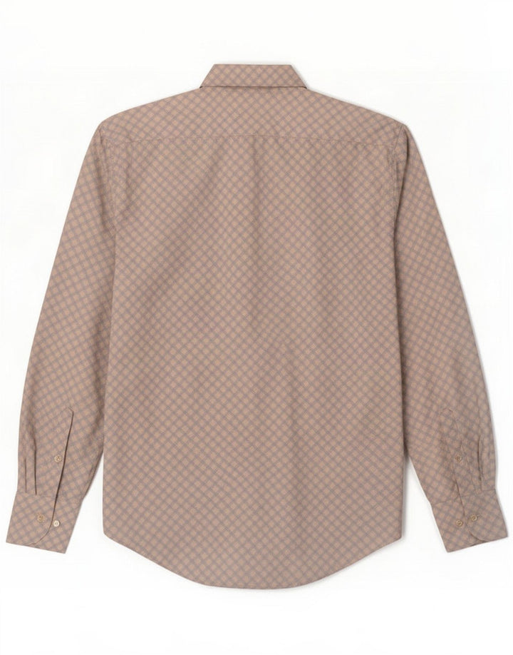 Massimo Dutti Camicia da uomo taglia 40 Blu medio geometrico
