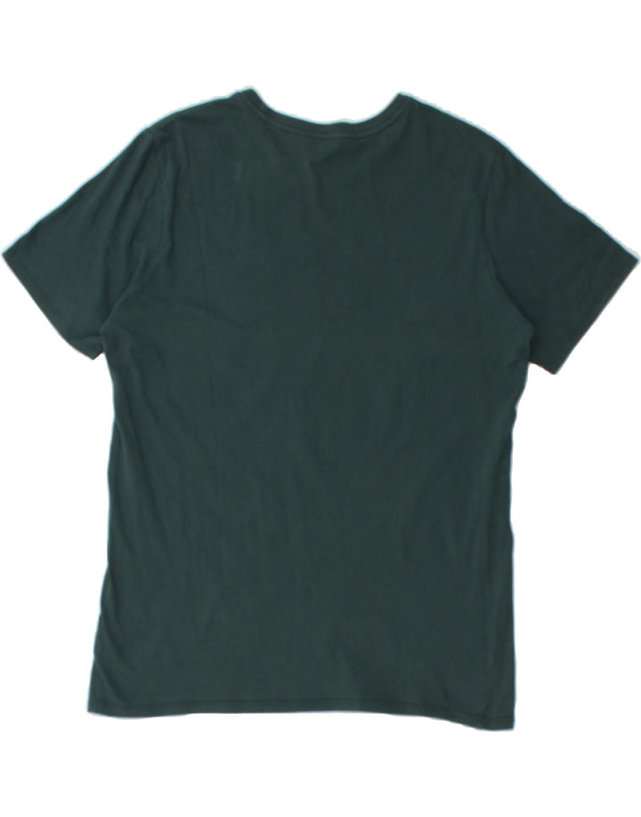 NIKE Mens Graphic T-Shirt Top Medium Green Cotton Vintage Nike and Second-Hand Nike from Messina Hembry 