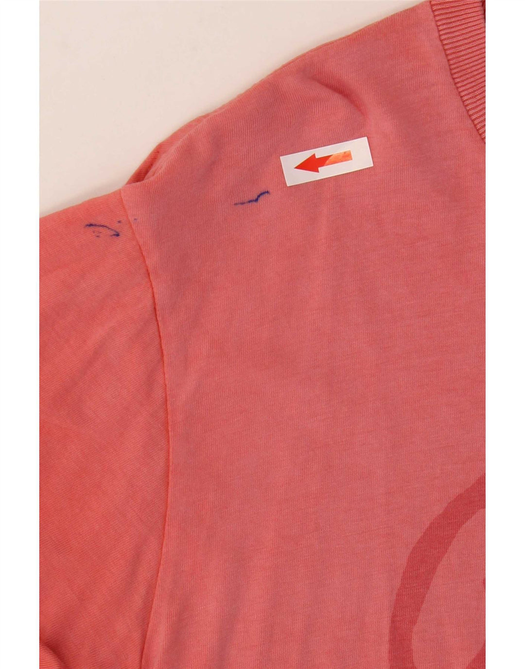 T-shirt grafica da uomo Diesel Top in cotone rosa medio