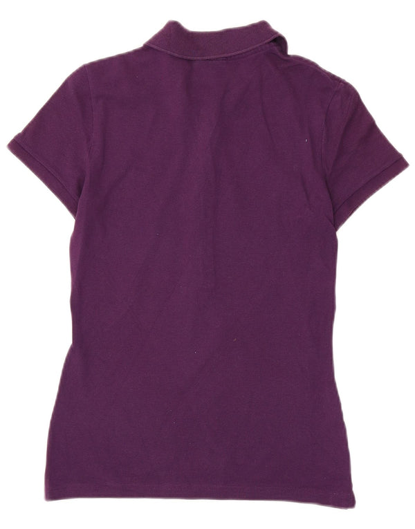Polo da donna Lacoste taglia 40 cotone viola medio