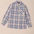 Camicia Tommy Hilfiger per ragazzi 7-8 anni XS in cotone a quadri blu