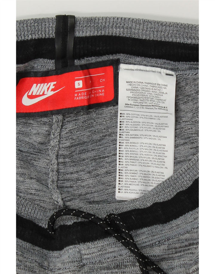 NIKE Mens Tracksuit Trousers Joggers Small  Grey Flecked Cotton Vintage Nike and Second-Hand Nike from Messina Hembry 
