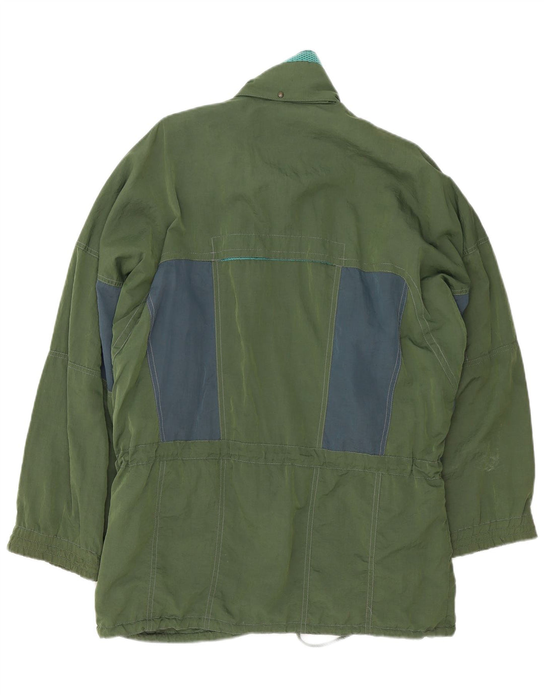 Giacca antipioggia da uomo Colmar UK 40 Large Verde Colourblock in poliammide