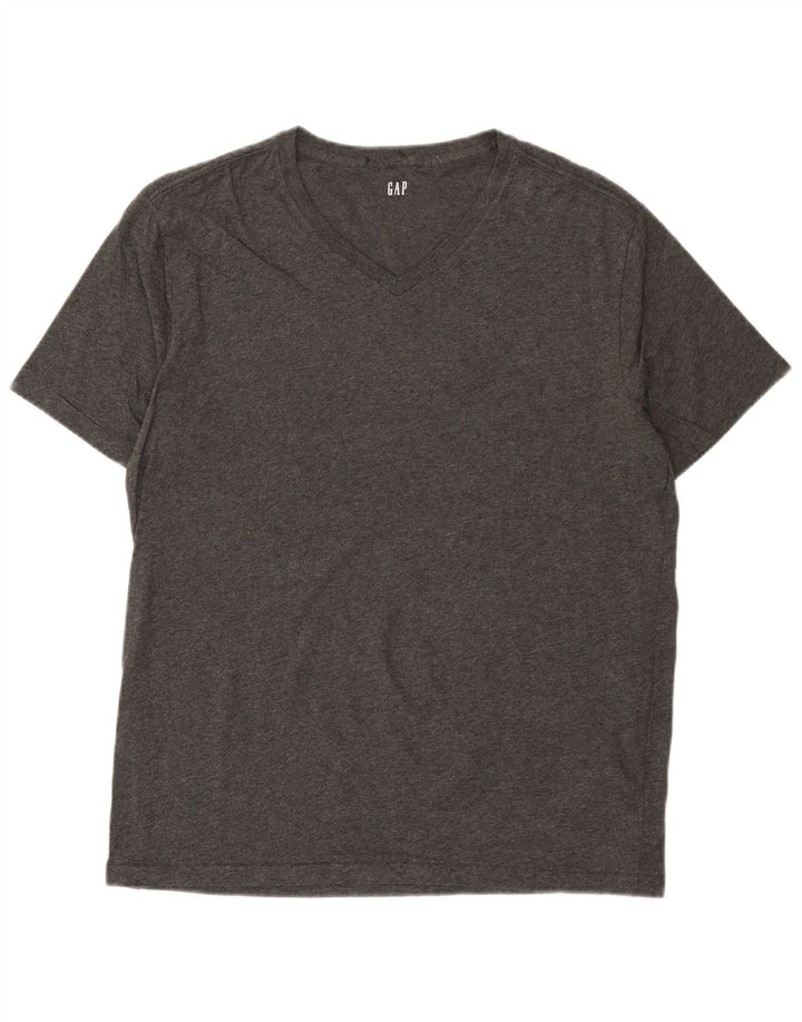Gap T-shirt da uomo Top Large in cotone chiazzato grigio