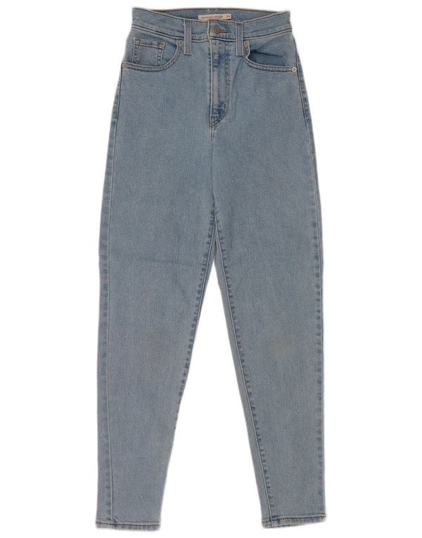 Levi's Donna Mom Jean Jeans affusolati a vita alta W24 L29 Cotone blu