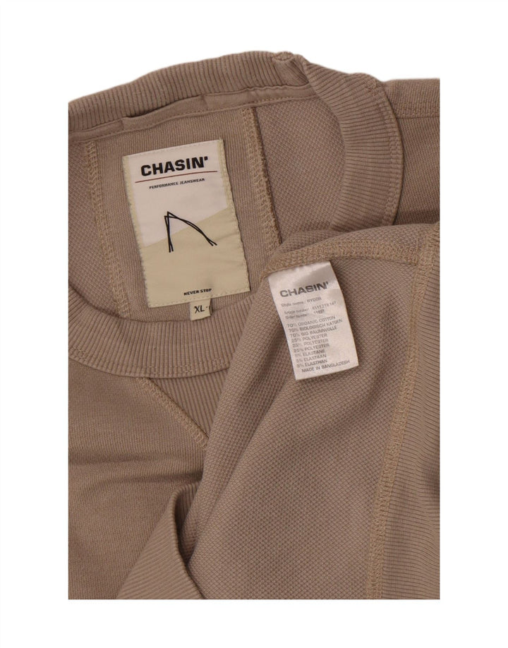 Felpa da uomo Chasin Maglione XL Cotone grigio