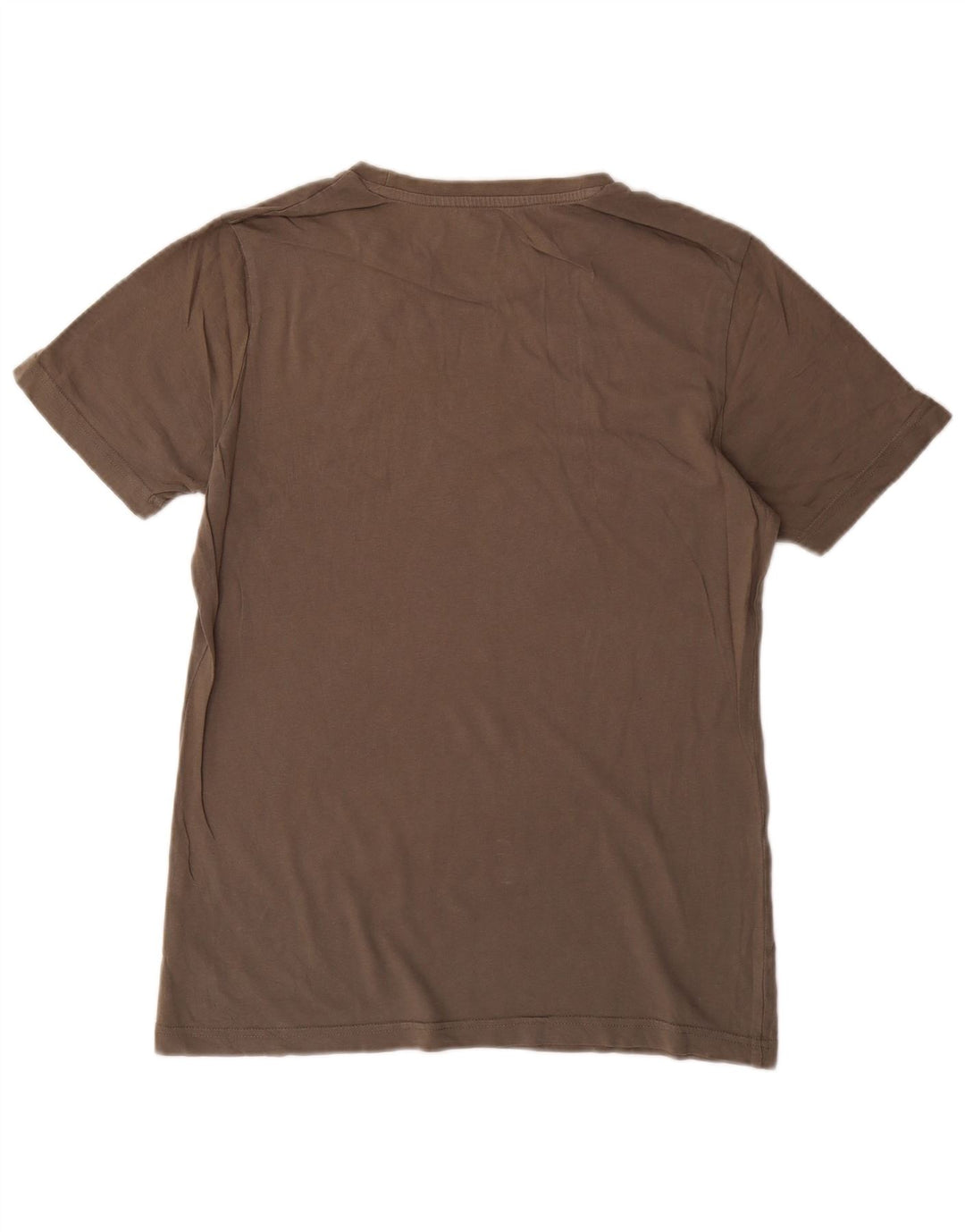 T-shirt grafica da uomo Puma Top Small in cotone grigio