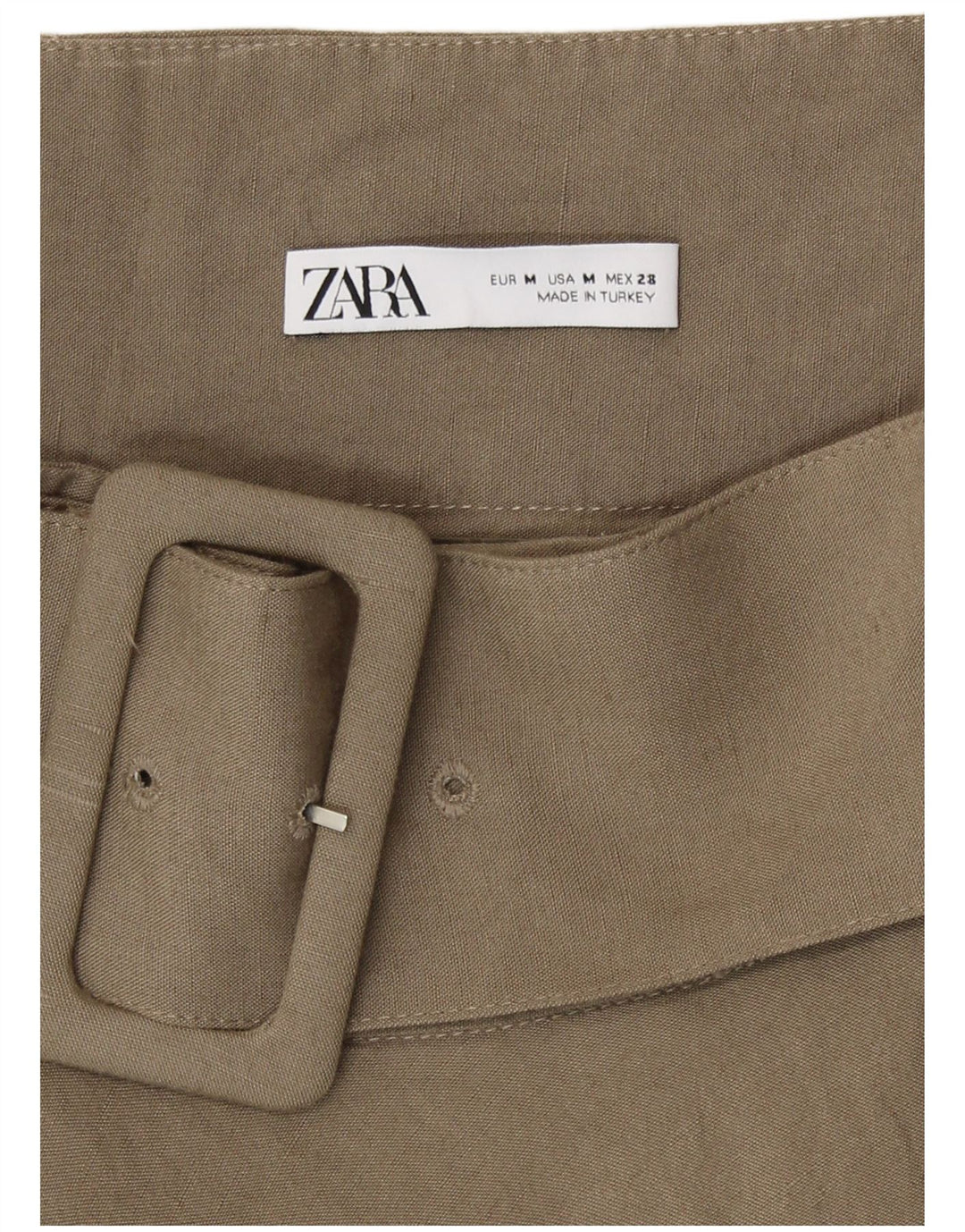 Gonna svasata da donna Zara media W28 kaki