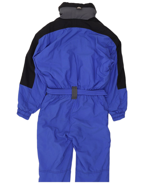 Tuta da sci da uomo Ellesse IT 54 XL Blu Colourblock in poliammide