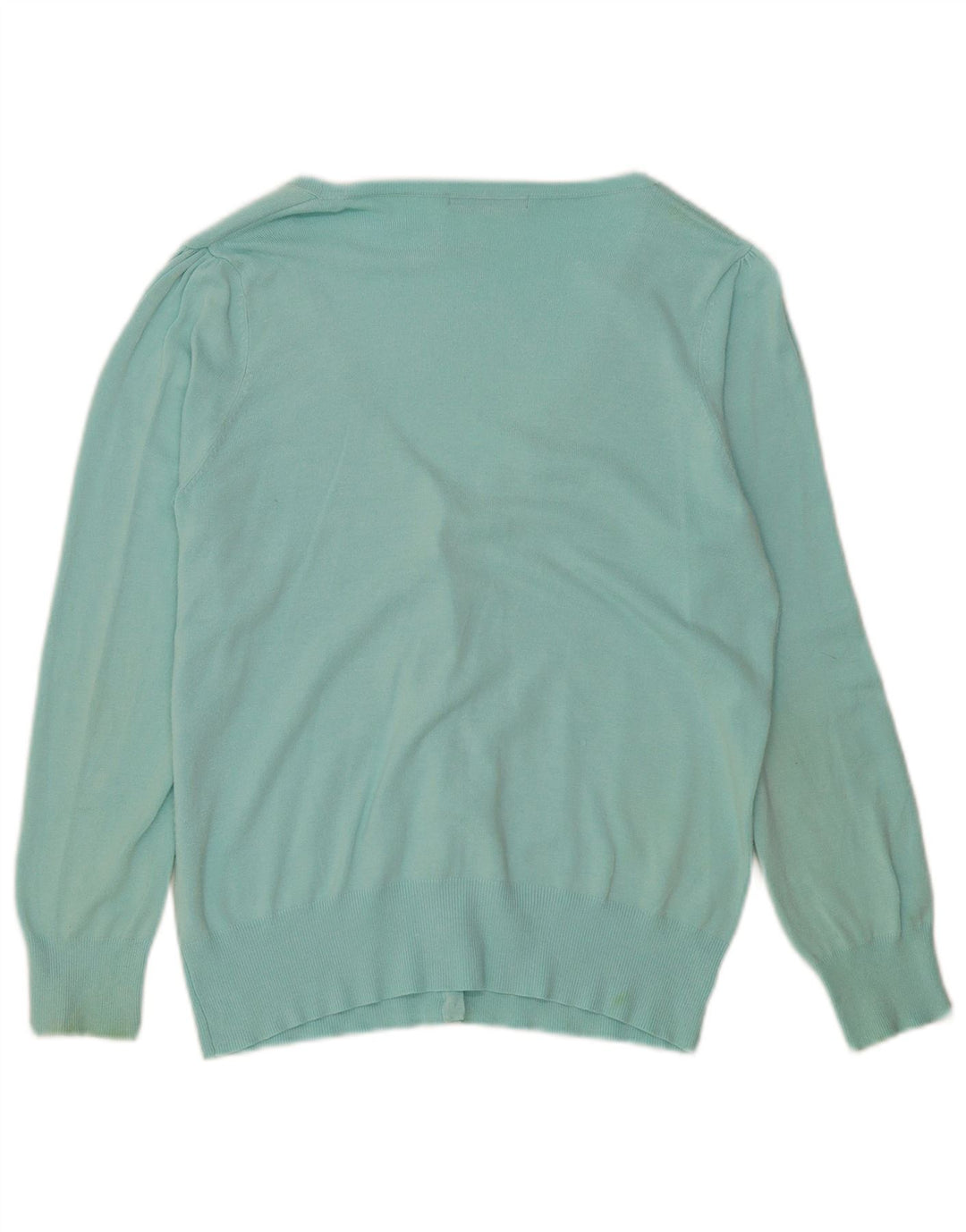 Maglione cardigan da donna Marks & Spencer UK 14 grande turchese