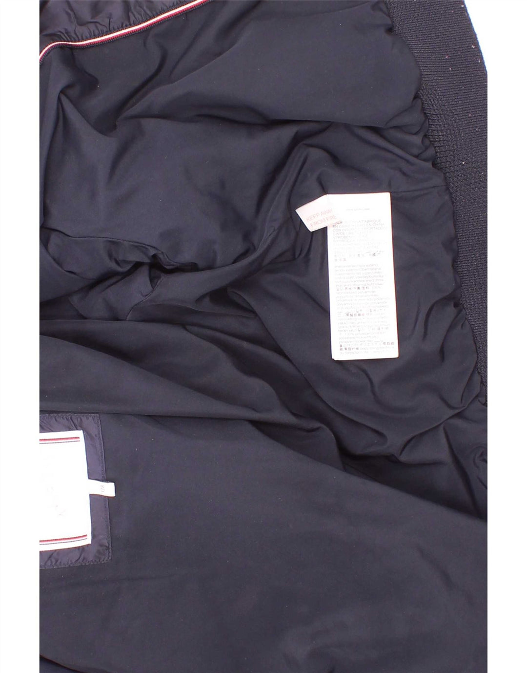Giacca imbottita per bambina Tommy Hilfiger 7-8 anni in poliestere blu navy
