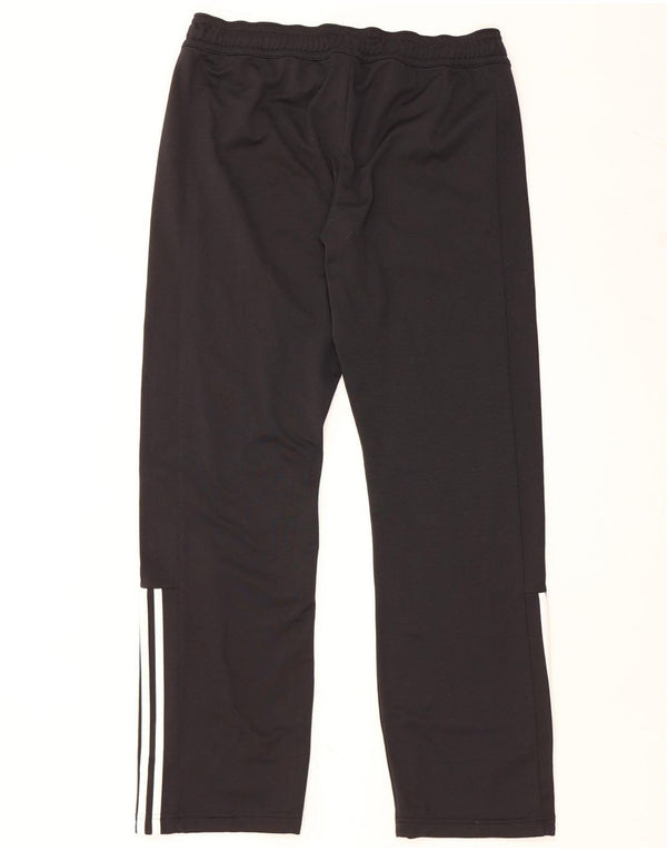 Pantaloni da tuta da donna ADIDAS UK 12/14 Medium Nero Poliestere