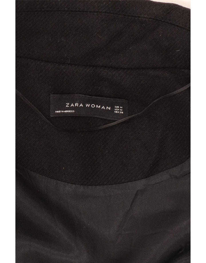 Soprabito oversize da donna Zara UK 14 lana nera media