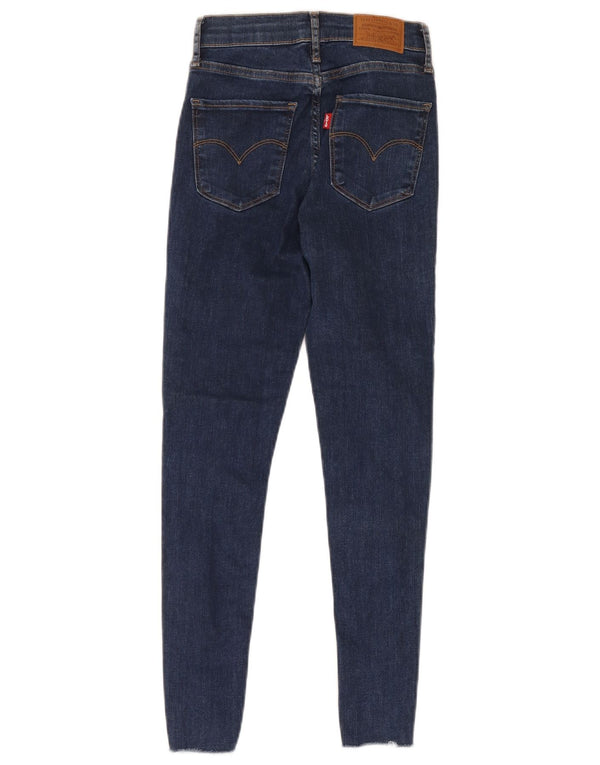 Jeans Levi's da donna 720 super skinny a vita alta W23 L28 cotone blu