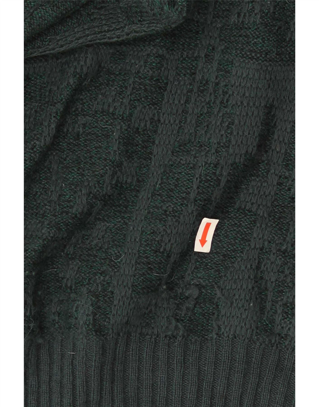 Maglione maglione girocollo da uomo vestibilità regolare Maselli grande verde geometrico