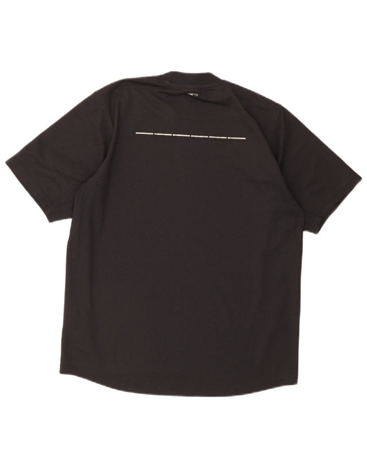 T-shirt da uomo Adidas Top UK 36/38 piccola poliestere nera