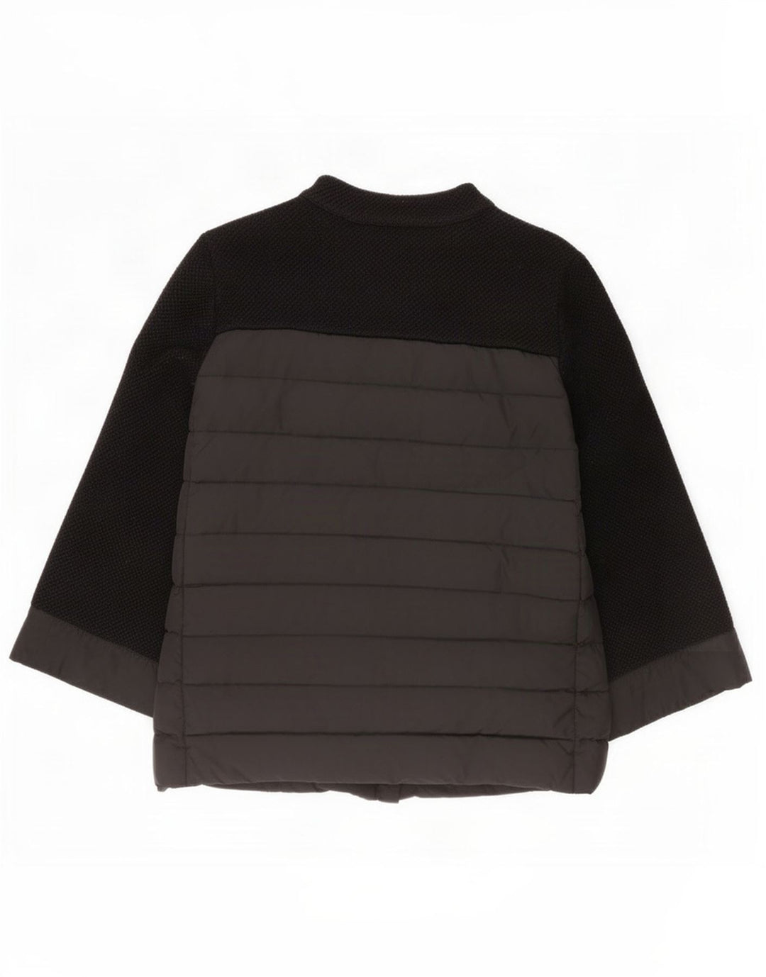 Liu Jo Giacca imbottita con maniche a 3/4 da donna IT 42 Medio Nero Poliestere