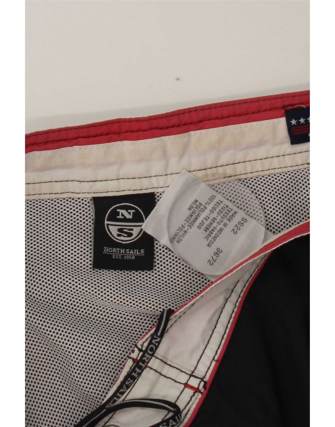Pantaloncini da bagno da uomo North Sails XL blu navy in poliammide color block