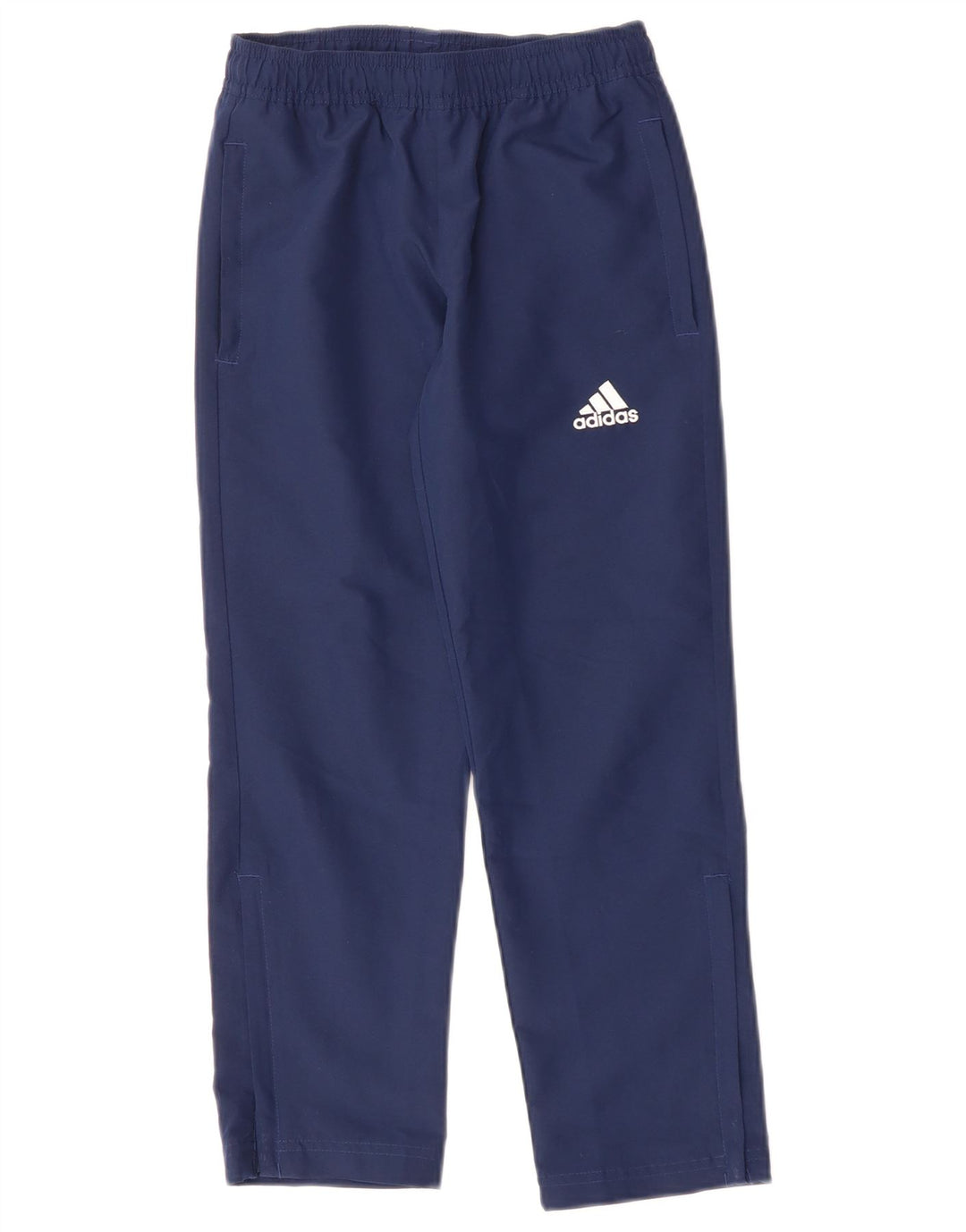 Pantaloni da tuta ADIDAS Aeroready da bambino 7-8 anni in poliestere blu navy