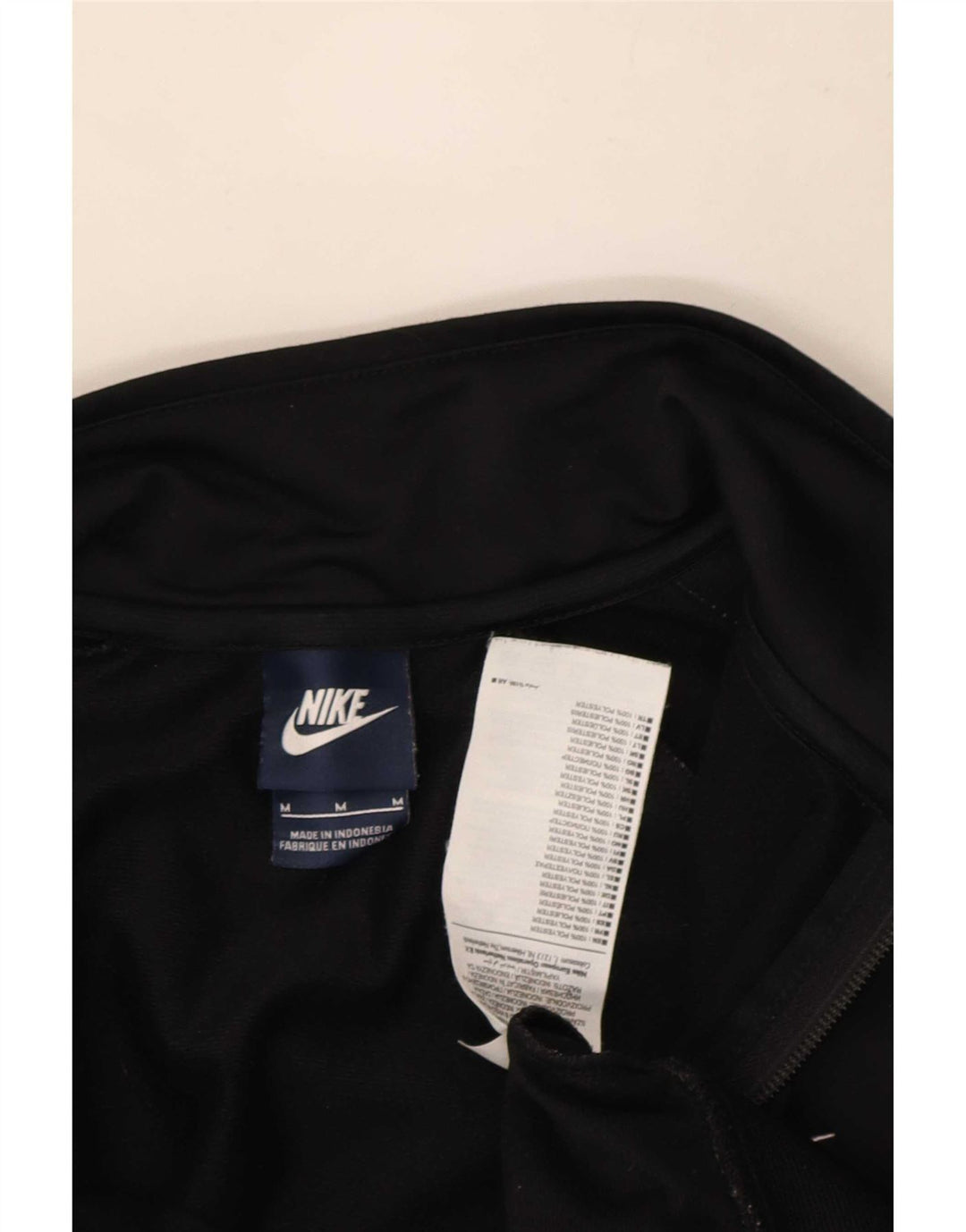 Giacca da ginnastica da uomo Nike, giacca media, colore nero, in poliestere color block