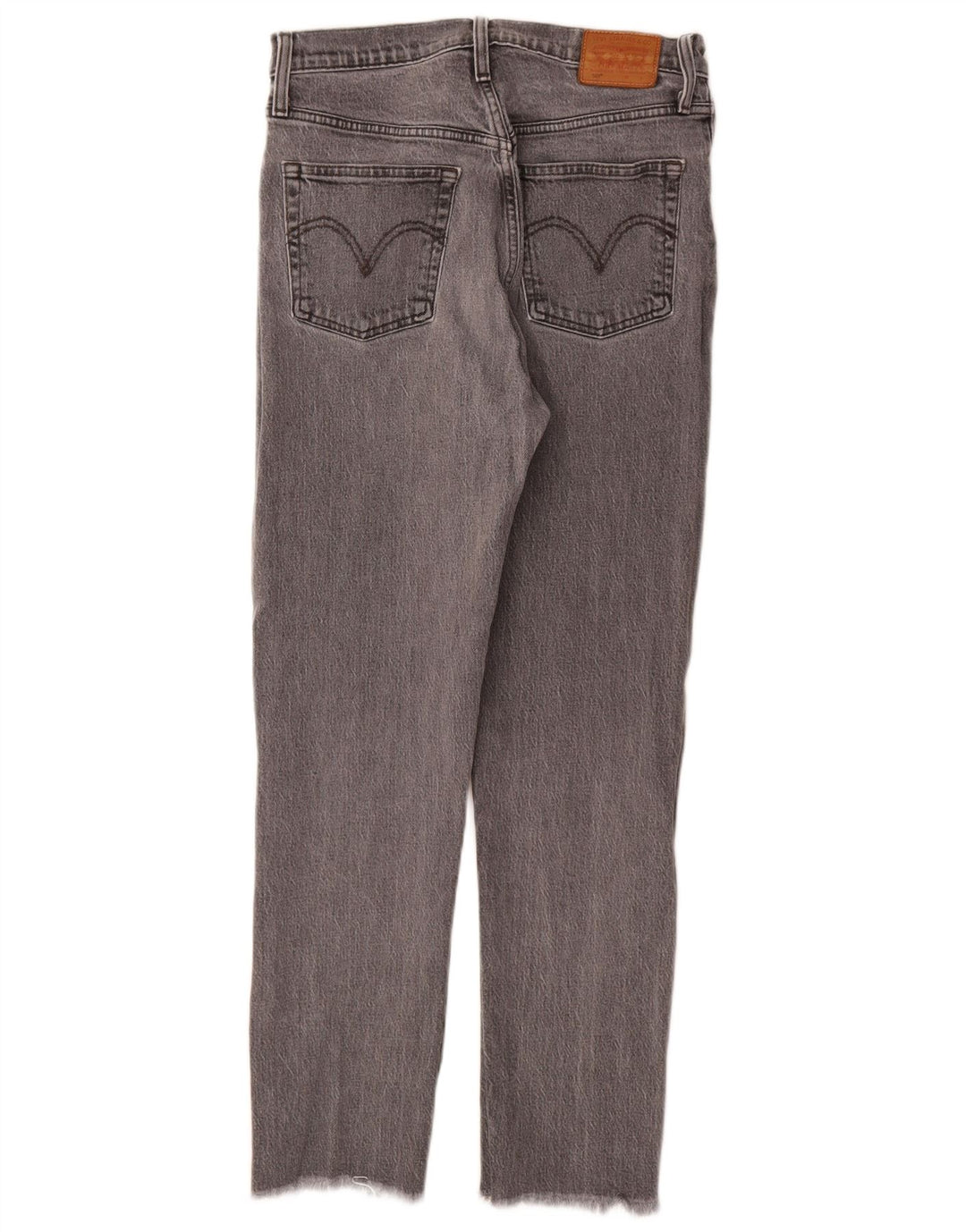 Jeans dritti Levi's 501 da donna W28 L28 cotone grigio