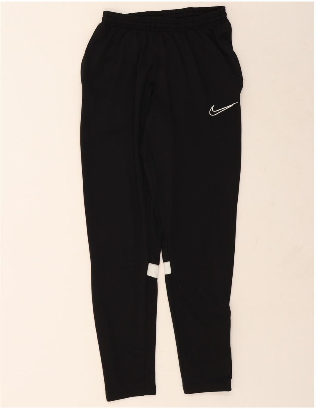 NIKE Womens Dri Fit Tracksuit Trousers Medium Black Polyester Vintage Nike and Second-Hand Nike from Messina Hembry 