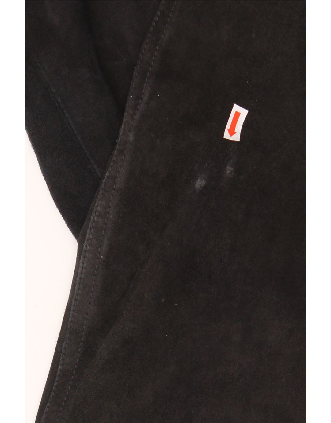 Giubbotto bomber da uomo in pelle scamosciata VINTAGE IT 52 XL in pelle blu navy