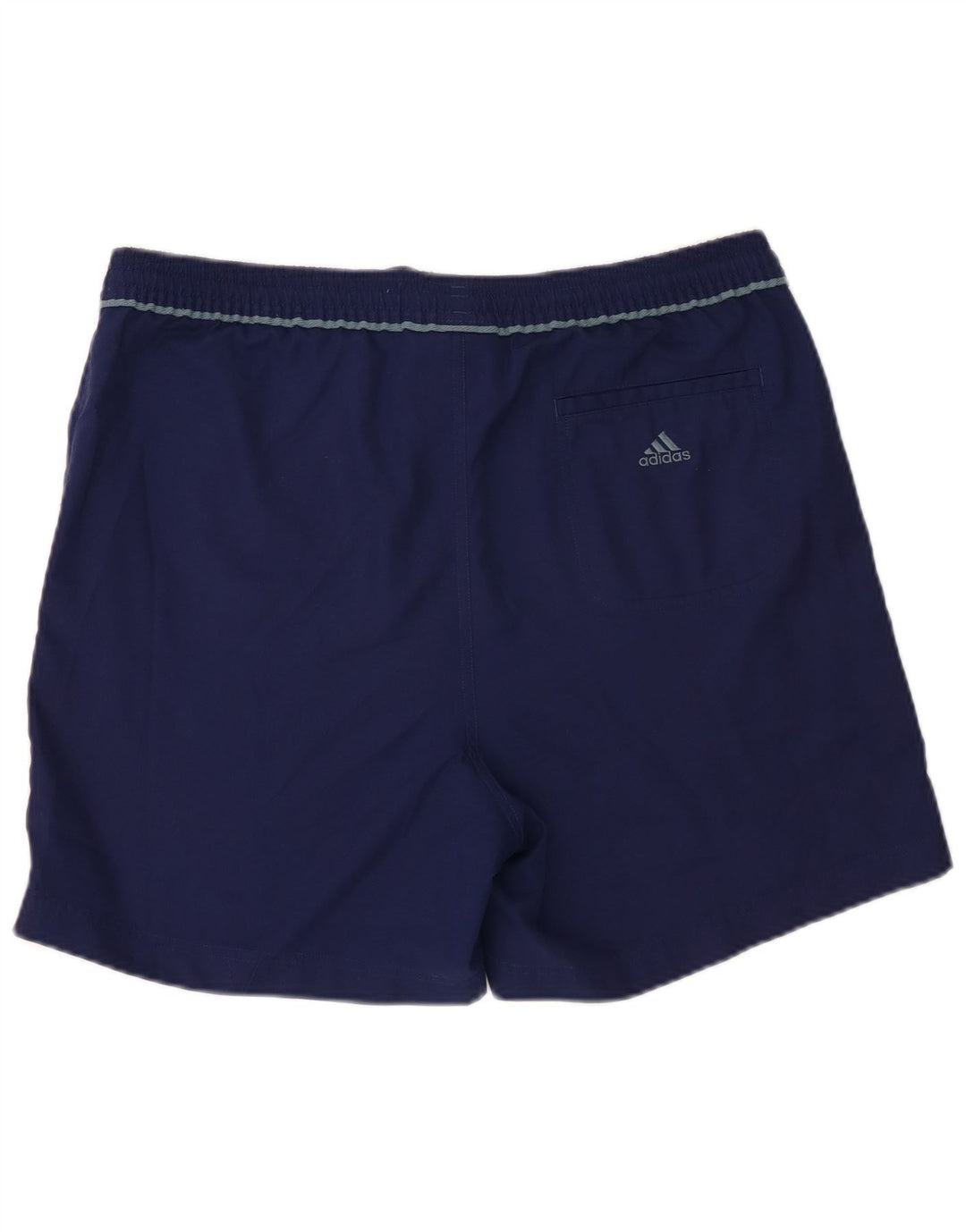Pantaloncini da bagno Adidas da uomo grandi in poliestere blu navy