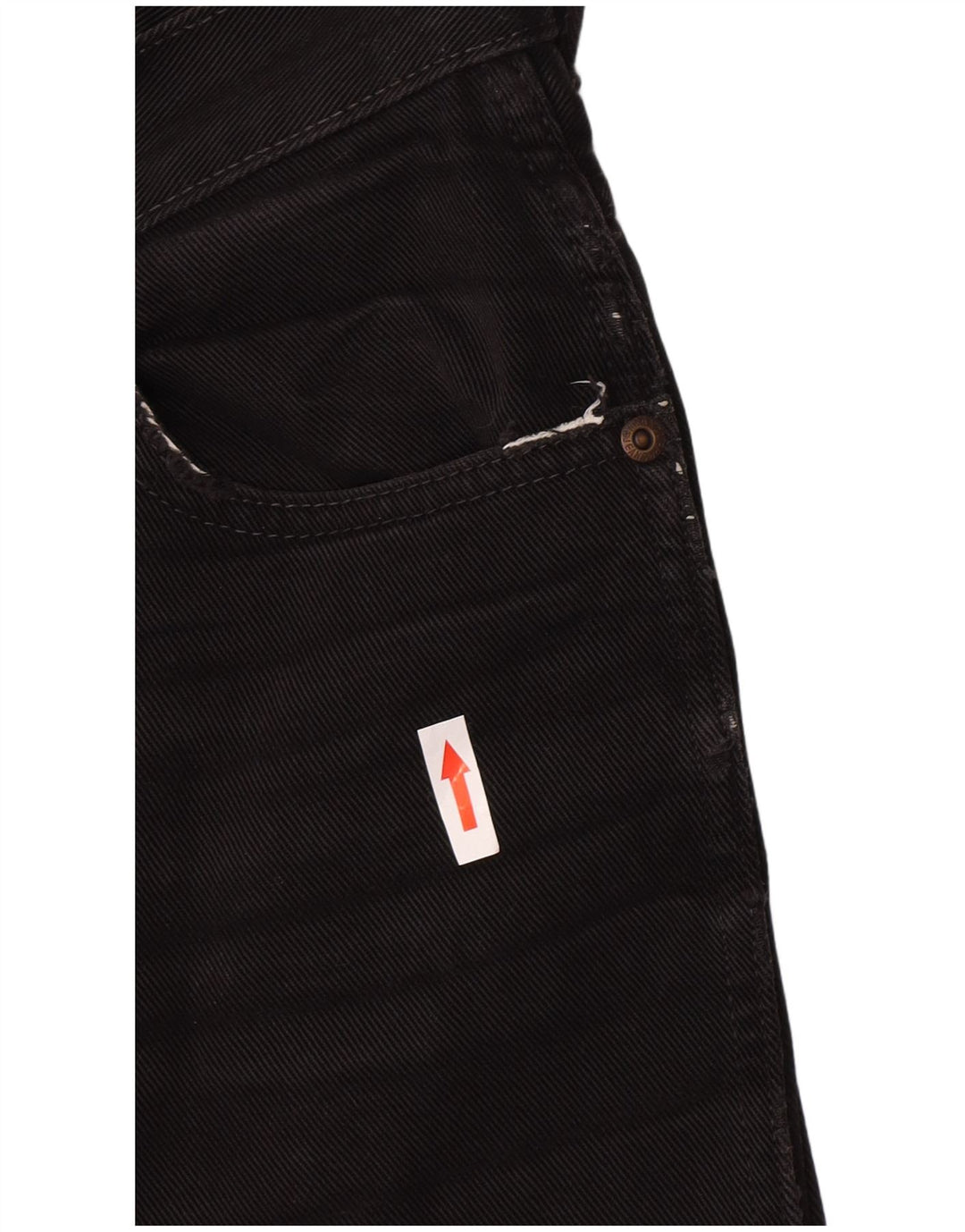 Jeans dritti da uomo Wrangler Texas W30 L32 cotone nero