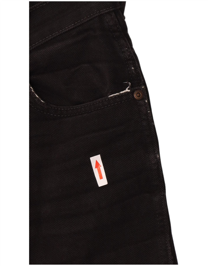 Jeans dritti da uomo Wrangler Texas W30 L32 cotone nero