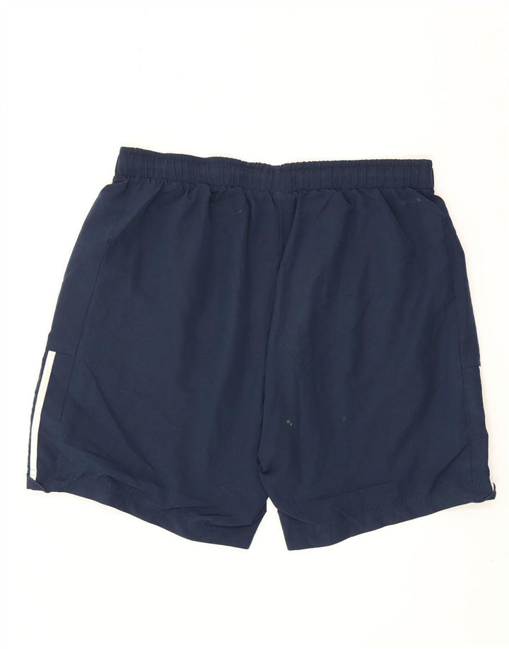 Adidas Mens Climalite Sport Shorts XL Navy Blue Polyester
