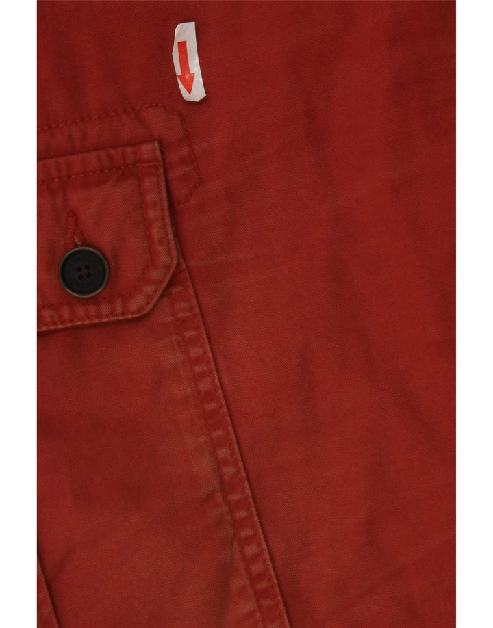 Pantaloncini cargo da uomo Timberland W40 XL in cotone rosso