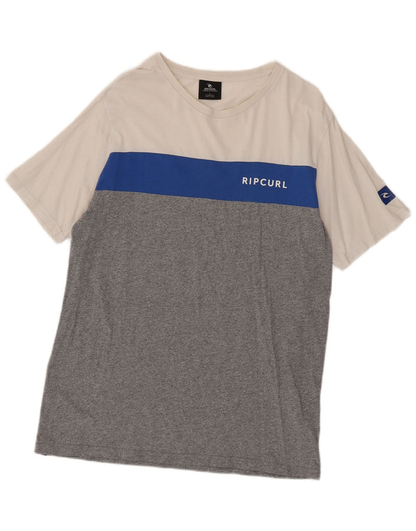 T-shirt da uomo con vestibilità standard Rip Curl, taglia grande, multicolore