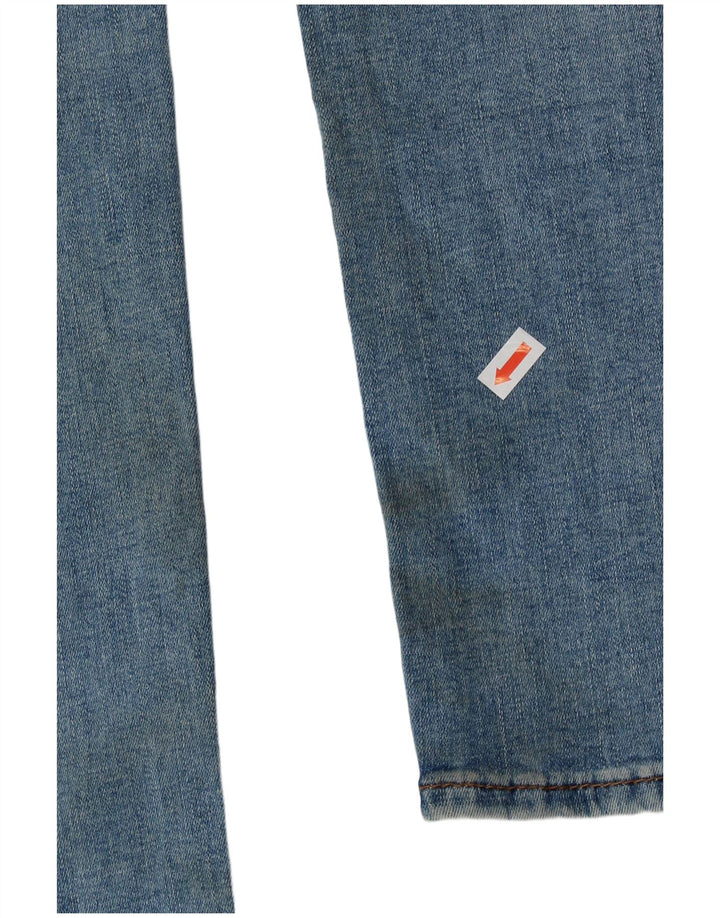 Jack & Jones Uomo GLENN Slim Jeans W34 L34 Cotone Blu