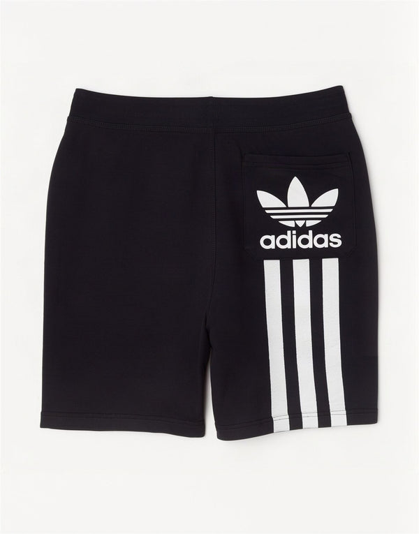 Pantaloncini sportivi Adidas da uomo con grafica media in cotone nero
