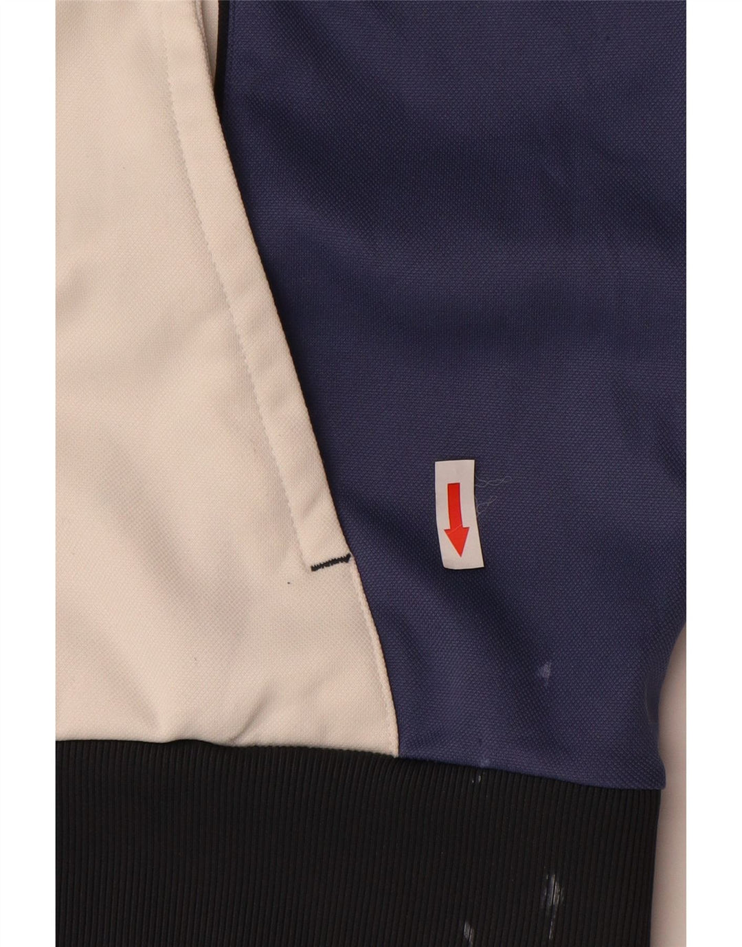 Giacca da tuta da uomo Lotto 2XL Colorblock bianco