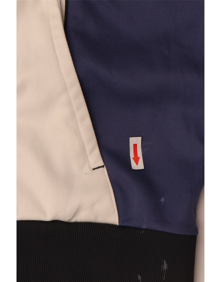 Giacca da tuta da uomo Lotto 2XL Colorblock bianco