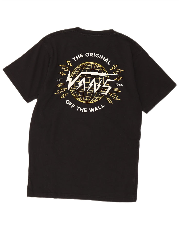 T-shirt grafica da uomo con vestibilità classica Vans Small Nera