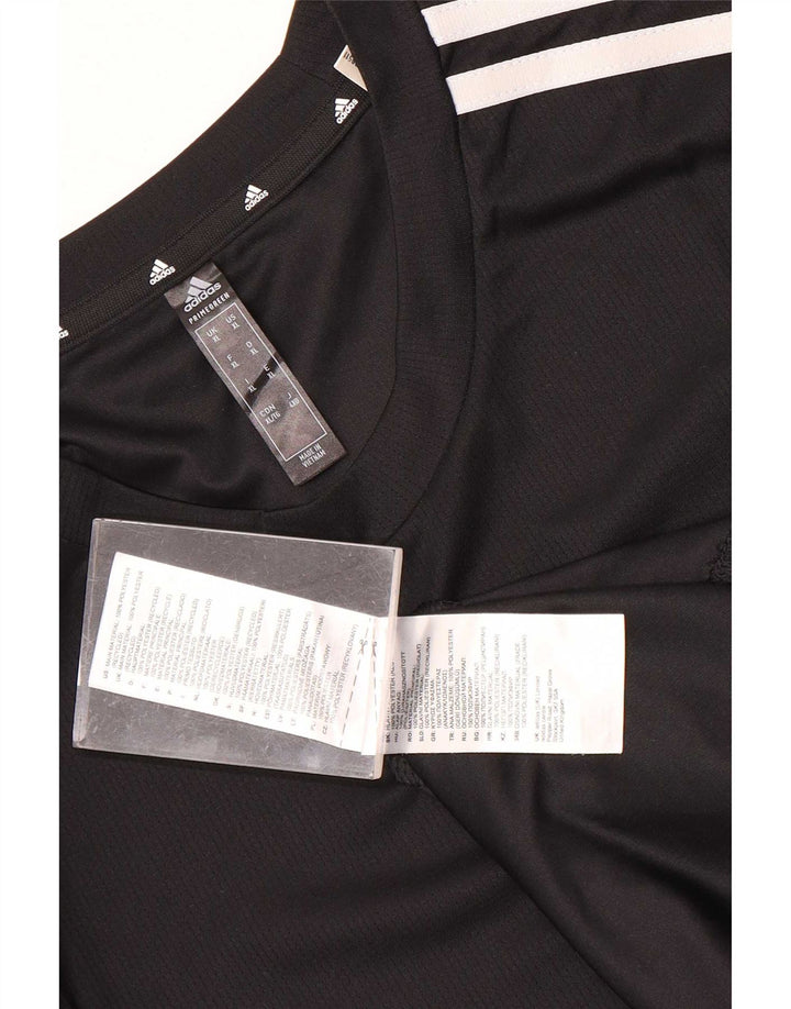 T-shirt Adidas Aeroready da uomo Top XL poliestere nero