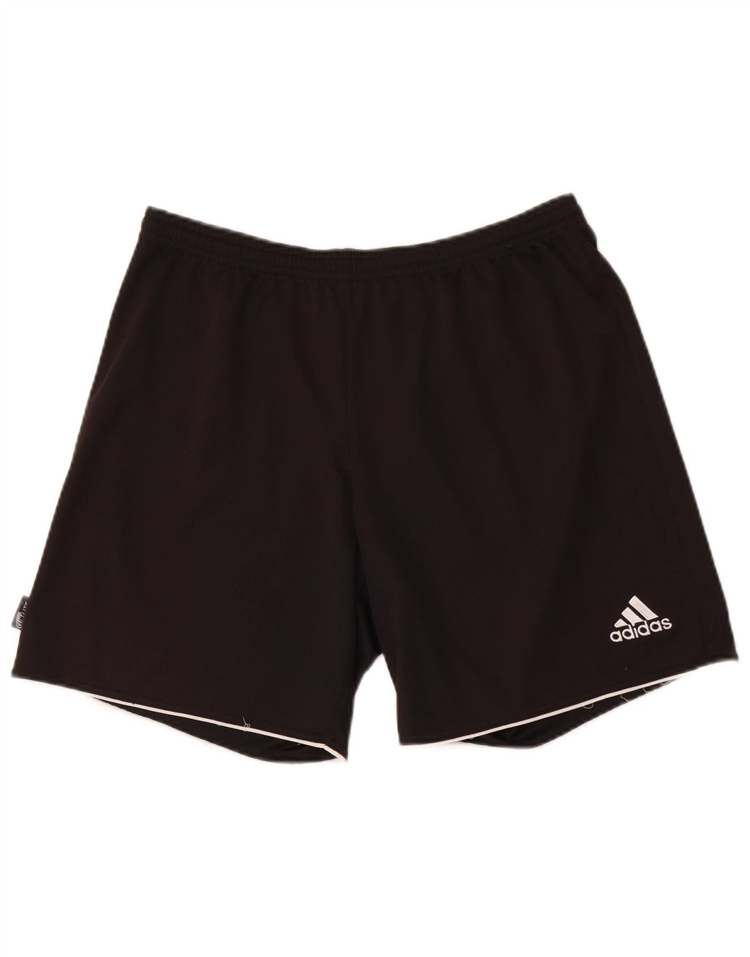 Pantaloncini sportivi Adidas da uomo vestibilità regolare medio nero poliestere sportivo