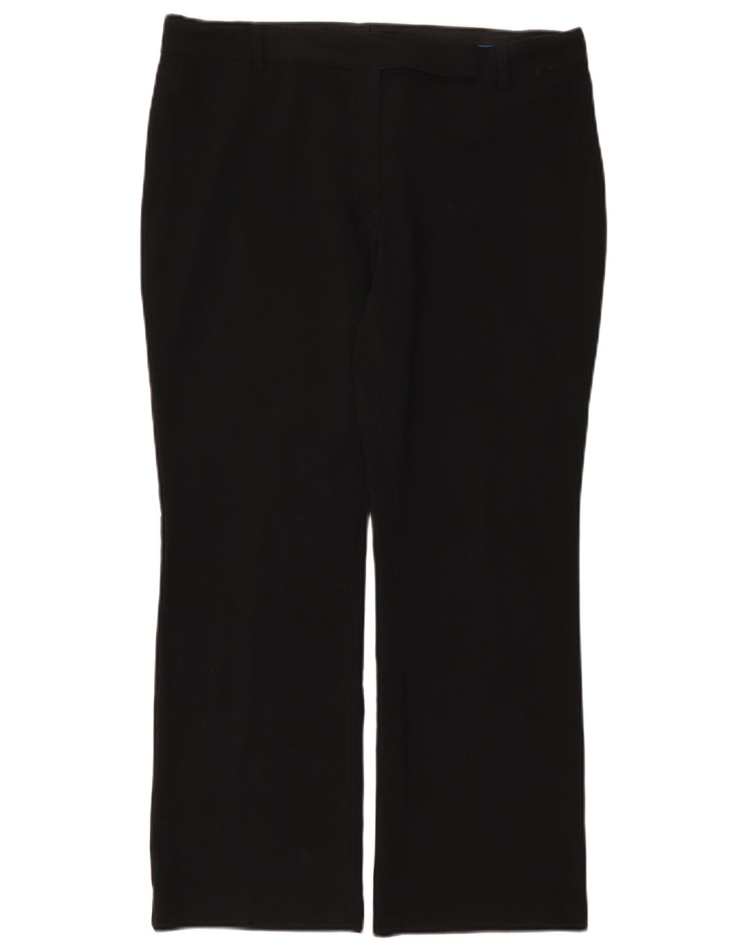 Pantaloni da abito bootcut da donna Marks & Spencer UK 14 Large W34 L28 Nero