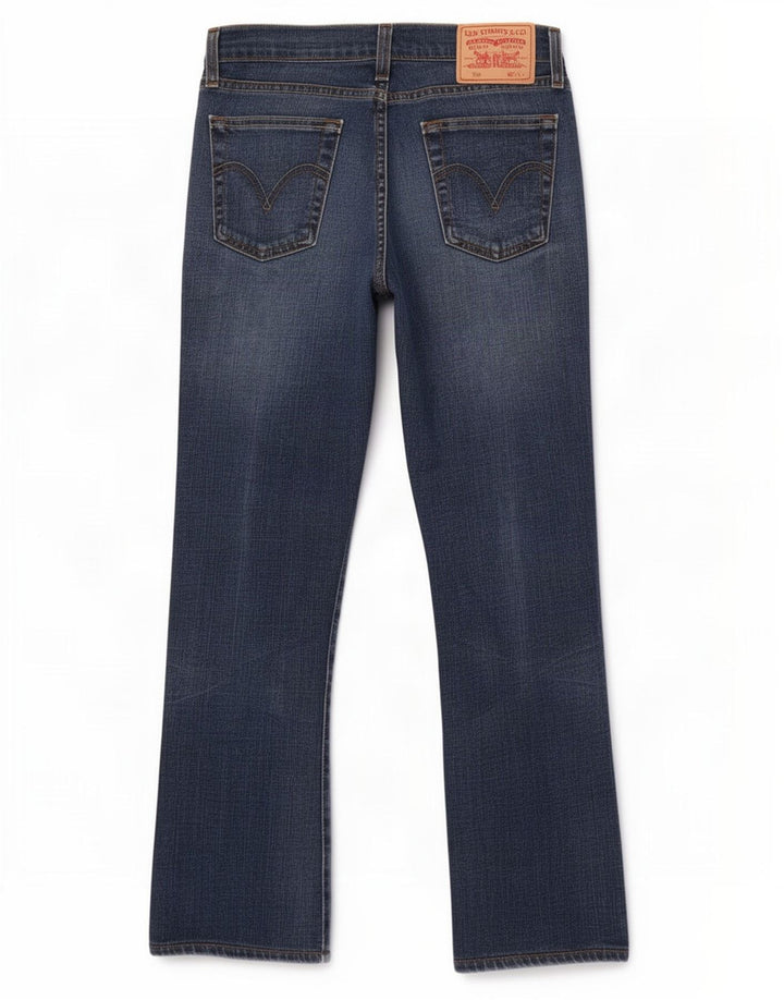 Jeans Levi's 529 Curvy Bootcut da donna W29 L26 Blu