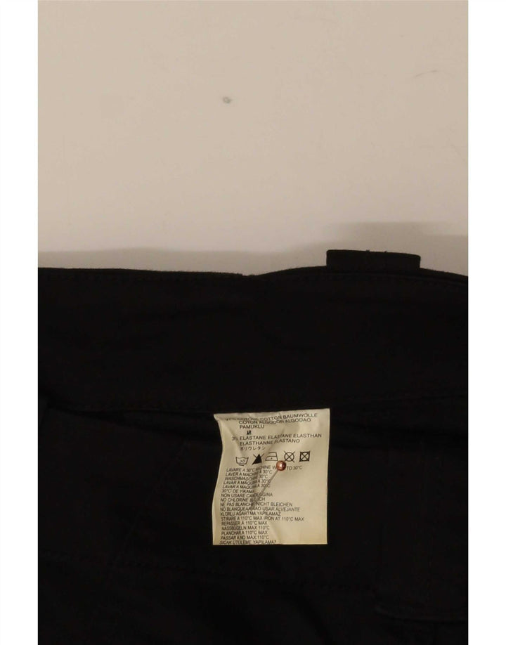 Pantaloni cargo slim da donna Diesel W30 L35 cotone nero