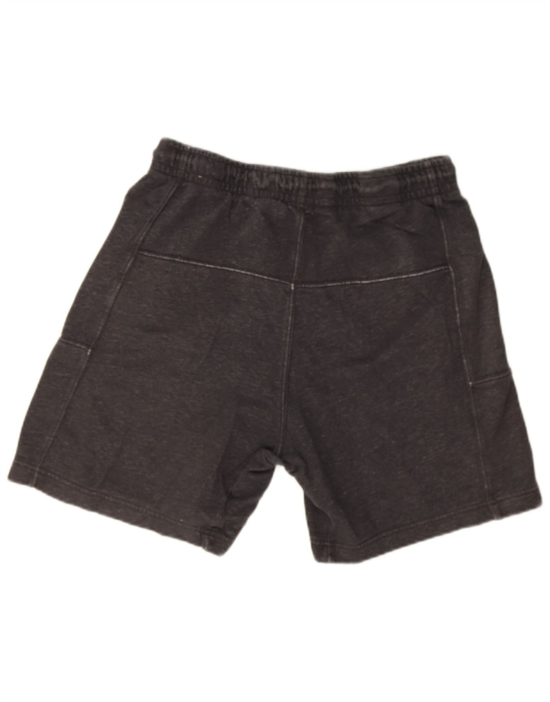 Pantaloncini sportivi Nike da uomo in cotone screziato grigio medio